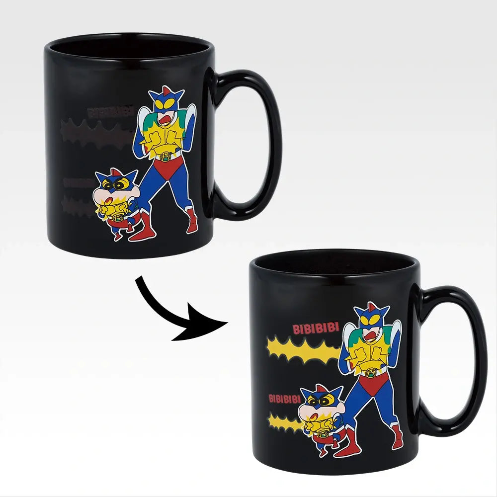 Crayon Shin-chan - Anime Scene Selection - Heat-Sensitive Mug [Ichiban-Kuji Prize D]