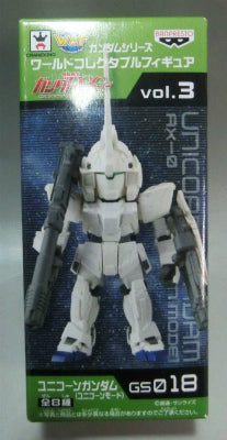 Gundam Series World Collectable Figure Vol.3 GS018 Unicorn Gundam (Unicorn Mode)