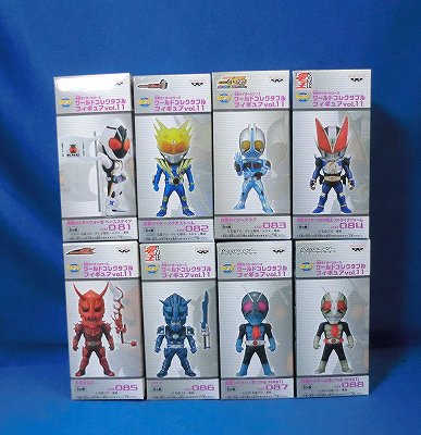 World Collectable Figure Masked Rider Vol.11 - Set of 8, Action & Toy Figures, animota