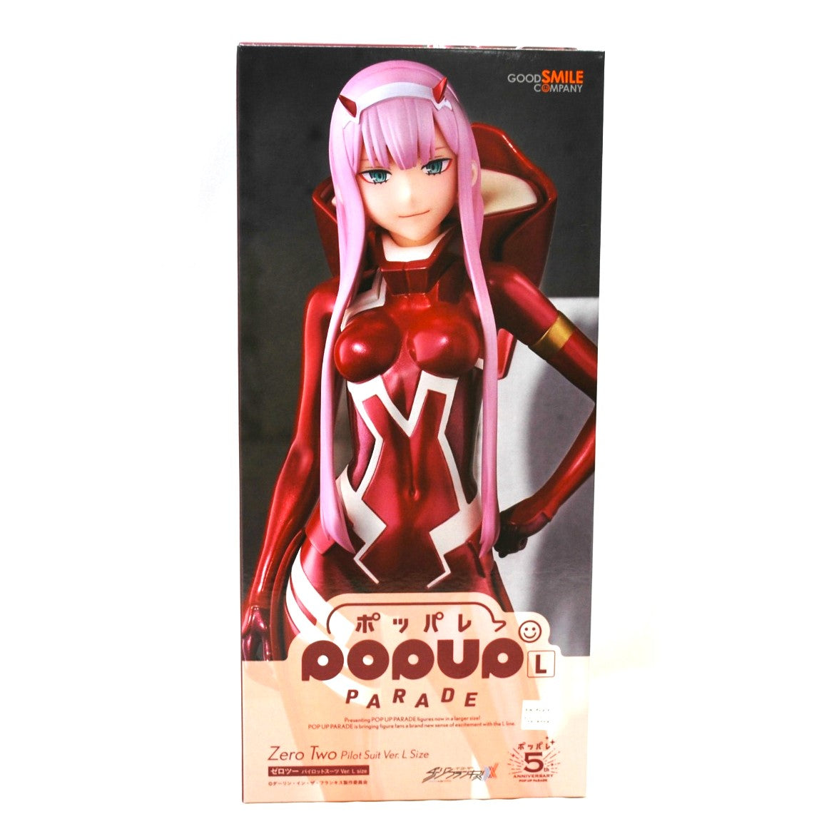 POP UP PARADE DARLING in the FRANXX Zero Two Pilot Suit Ver. L size Complete Figure