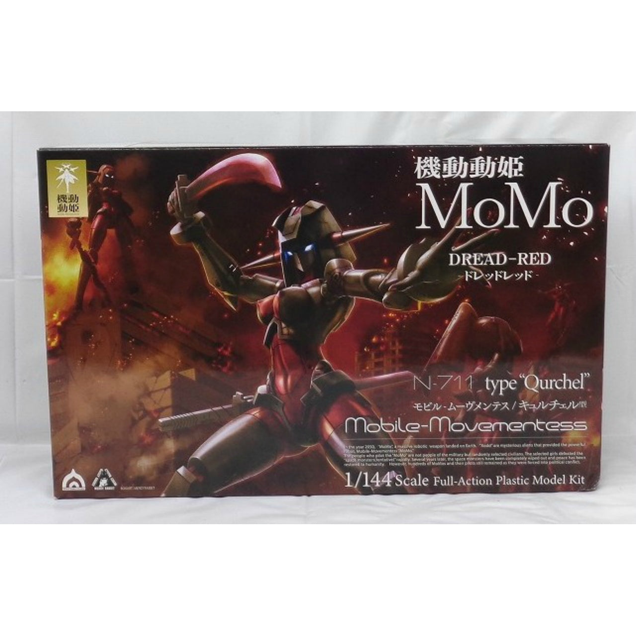 1/144 Kidou Douki MoMo Dread Red [Black/Red/Iron] Plastic Model