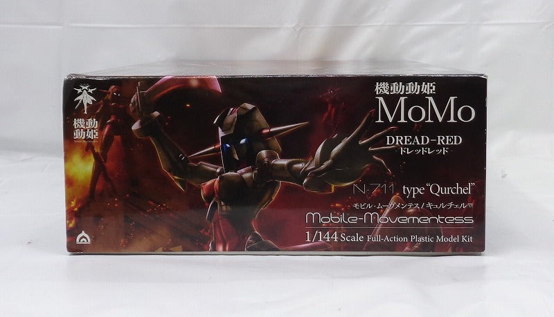 Modelo de plástico Kidou Douki MoMo Dread Red [negro/rojo/hierro] a escala 1/144