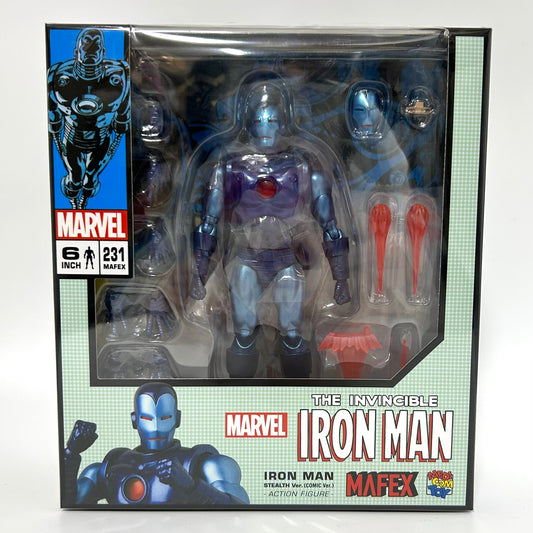 MEDICOM TOY MAFEX 231 IRON MAN(STEALTH Ver.), animota