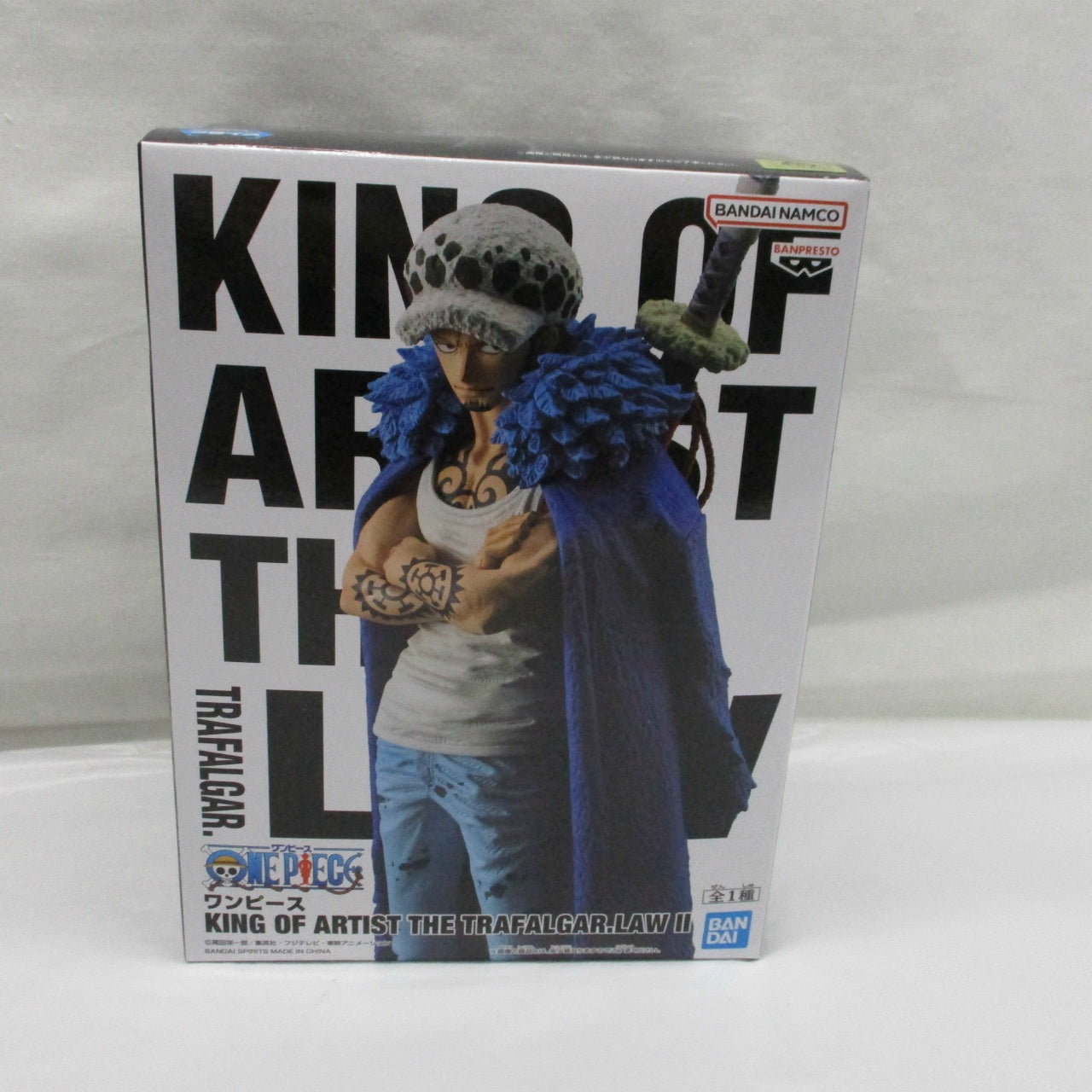 Bandai Spirits [ONE PIECE] KING OF ARTIST THE TRAFALGAR.LAW II, Action & Toy Figures, animota