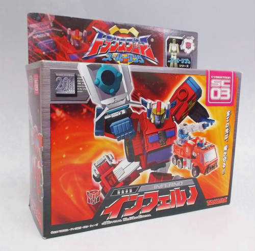 Transformers Super Link SC-03 Inferno, animota