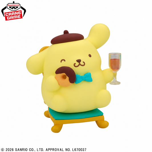 Sanrio Characters - Nakayoshi Memories - Tea Party - Pompompurin & Cinnamoroll - Pompompurin