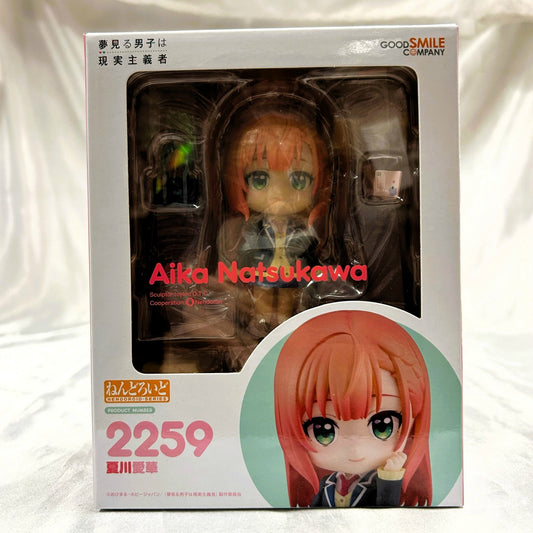 Nendoroid Yumemiru Danshi wa Genjitsushugisha Aika Natsukawa (GOODSMILE ONLINE SHOP Includes a special round pedestal as a pre-order bonus)