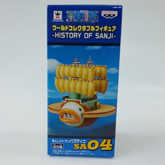 OnePiece World Sammelfigur HISTORY OF SANJI SA04 Restaurant Baratie