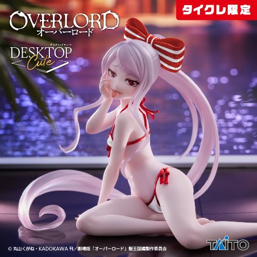 Overload Desktop Cute Figure Shalltear - Swimsuit Ver. (Taito Crane Limited Ver.)