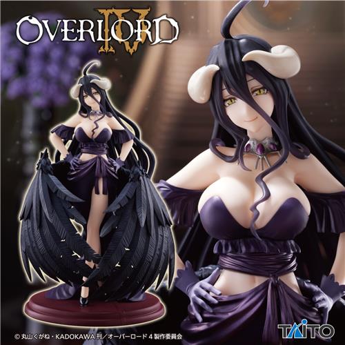 Overlord IV AMP+ Albedo Figure Black Dress Ver.