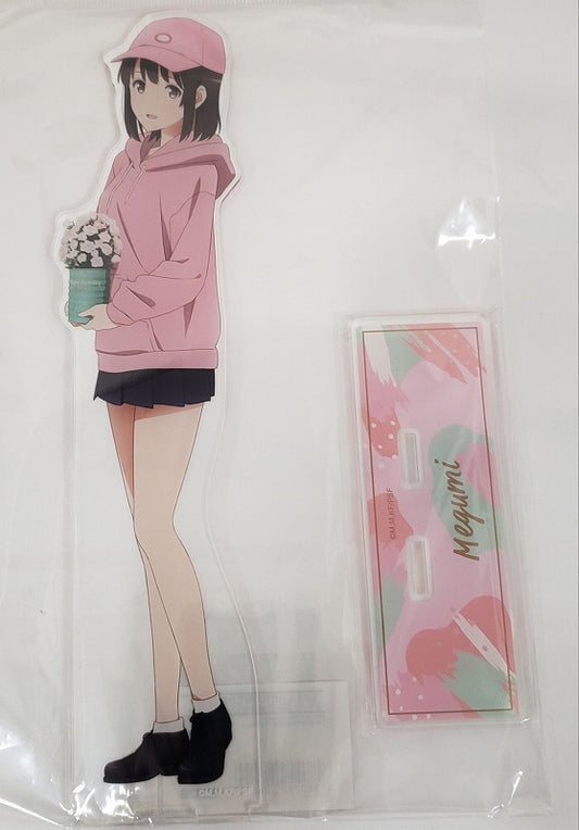 Saekano: How to Raise a Boring Girlfriend Fine New Illustration Megumi Kato 1/7 Scale BIG Acrylic Stand Eriri Birthday 2022 ver.