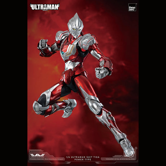 threezero FIGZERO ULTRAMAN ULTRAMAN SUIT TIGA POWER TYPE Action Figure, animota