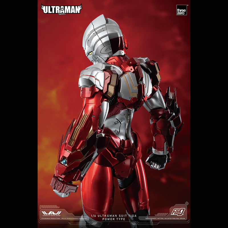 threezero FIGZERO ULTRAMAN ULTRAMAN SUIT TIGA POWER TYPE Action Figure, animota