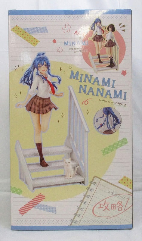 Kotobukiya Weak Character Tomozaki-kun Minami Nanami 1/7 Complete Figure Bonus "Naughty Face" Face Part Included, animota