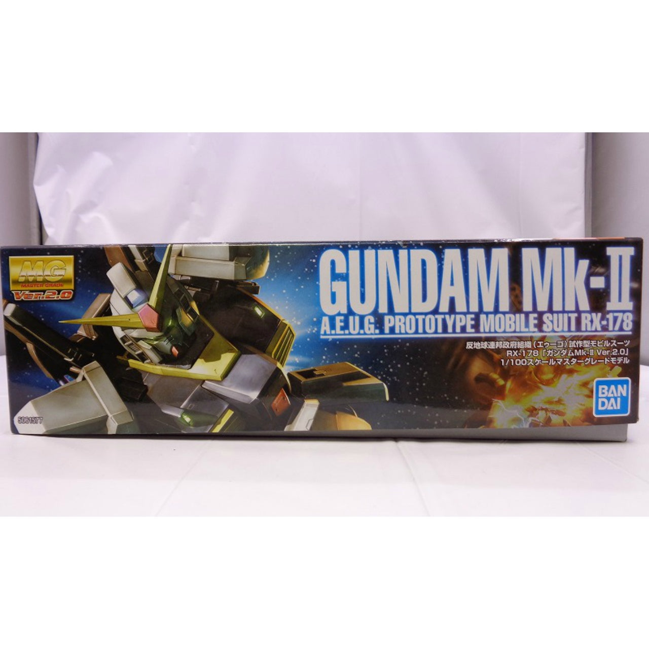 Master Grade 1/100 RX-178 Gundam Mk-II Ver.2.0 A.U.E.G., Action & Toy Figures, animota