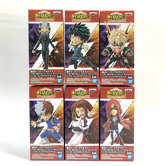 My Hero Academia the Movie: Heroes Rising – World Sammelfigur – 6er-Set