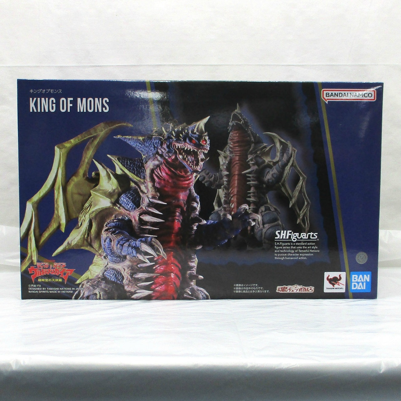 S.H.Figuarts KING OF MONS [Ultraman Tiga, Ultraman Dyna & Ultraman Gaia: The Great Battle Across Time and Space], Action & Toy Figures, animota