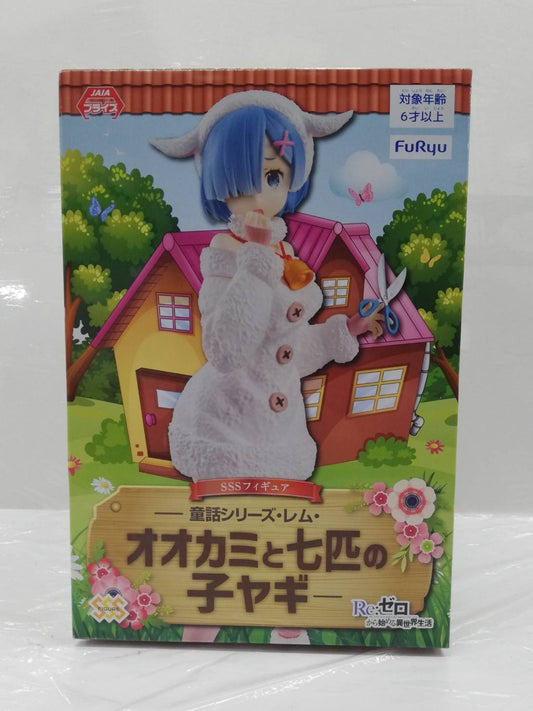 FuRyu SSS Figure Re:Zero Starting Life in Another World Fairy tale series Rem -Wolf and seven little goats-, Action & Toy Figures, animota