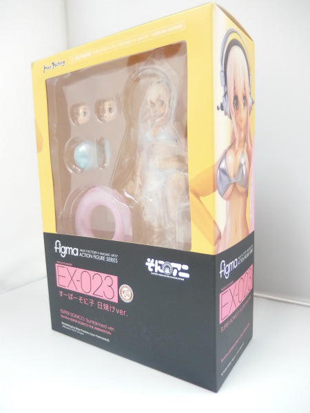 Figma EX 023 Super Sonico Suntanned Ver., Action & Toy Figures, animota