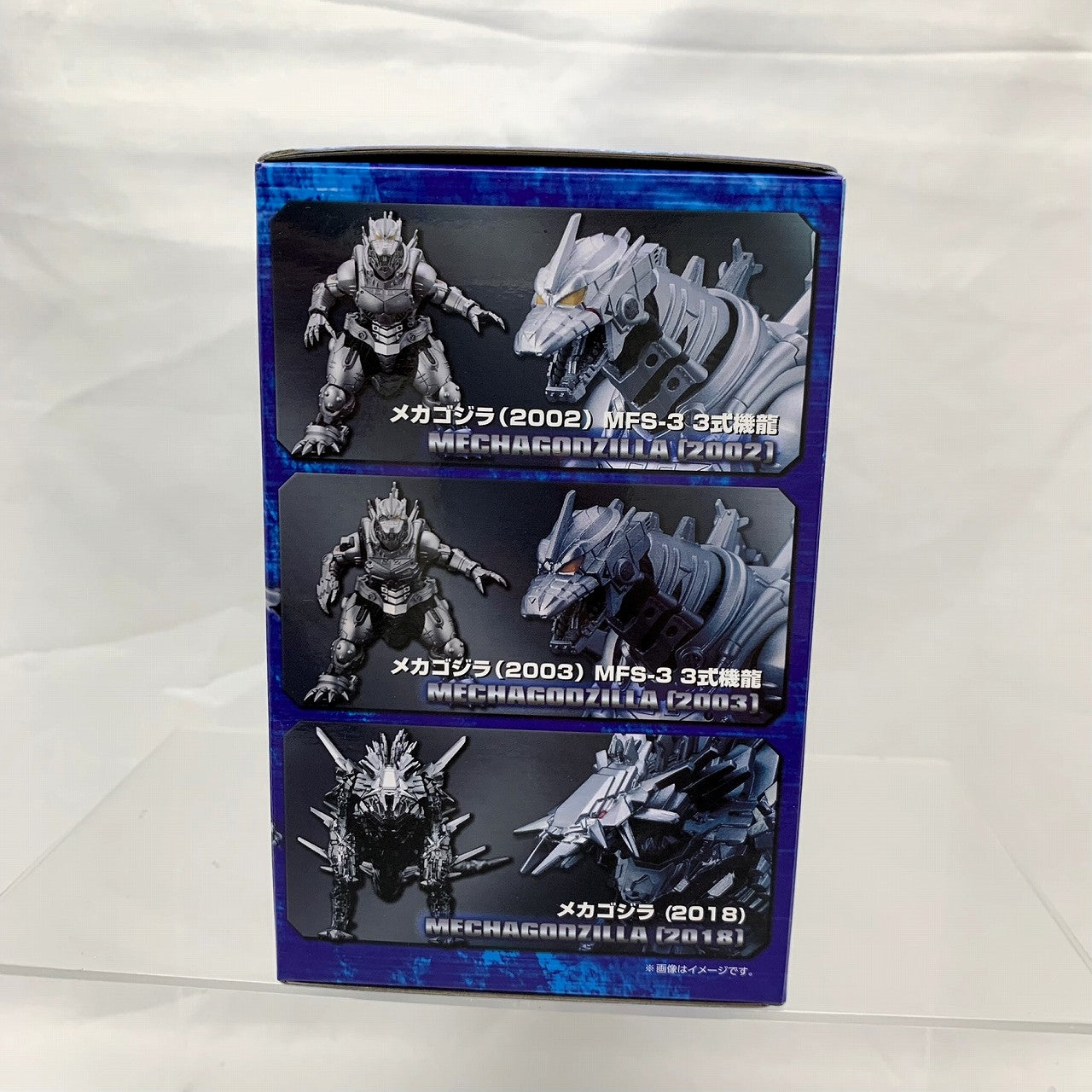 Non Scale Pre-painted Trading Figure Gekizou Series Mechagodzilla Set of All 6 Types