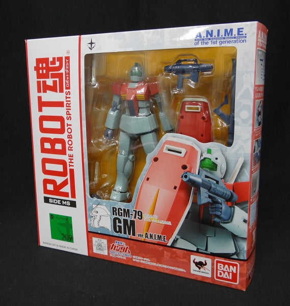 ROBOT SPIRITS 209 RGM-79 GM ver. A.N.I.M.E., Action & Toy Figures, animota