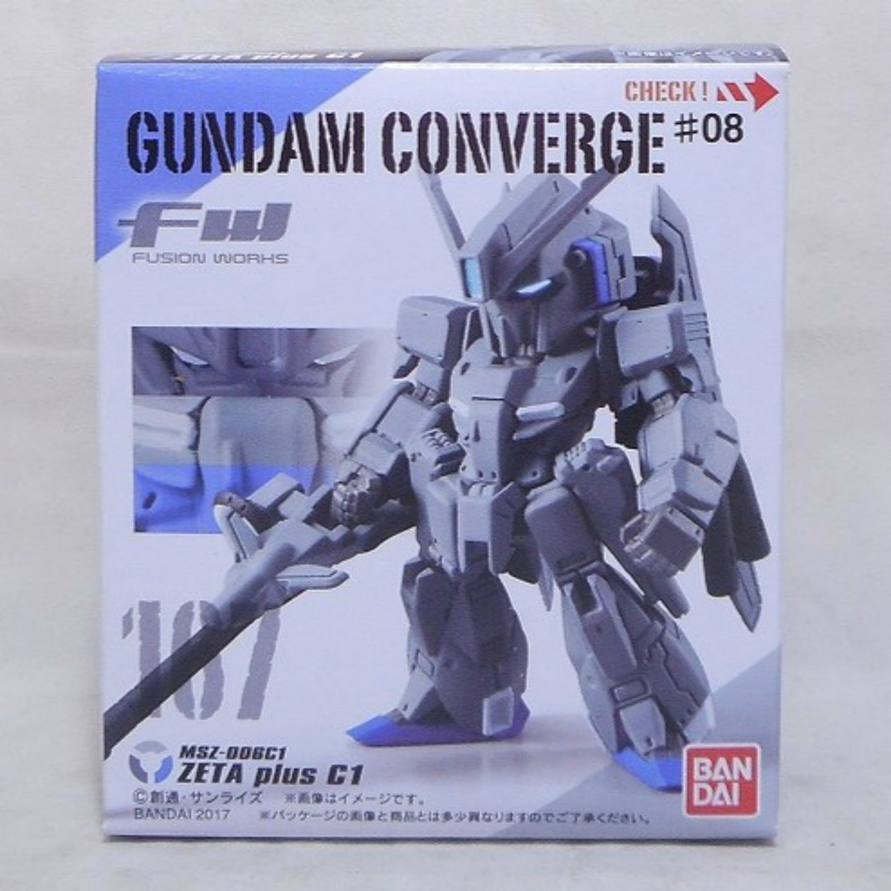 FW Gundam Converge No.08 167 Z Plus C1, Action & Toy Figures, animota