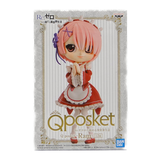 Re:Zero - Starting Life in Another World Q posket - Ram B: Special Color (Red)