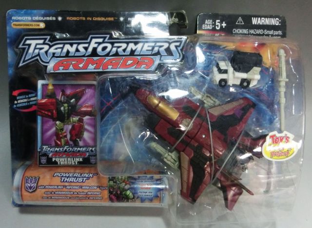 Transformers Armada Powerlinx Thrust Red.ver, animota