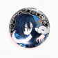 Demon Slayer Agf2024 Relief Metal Tin Badge Obanai Iguro