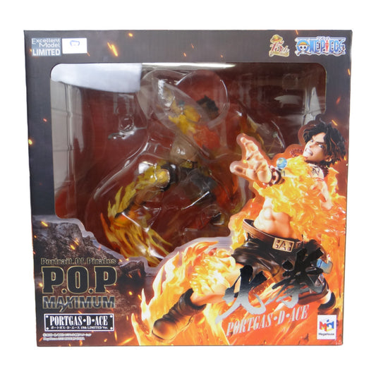 MegaHouse P.O.P NEO-MAXIMUM Portgas D. Ace 15th Limited Ver., Action & Toy Figures, animota