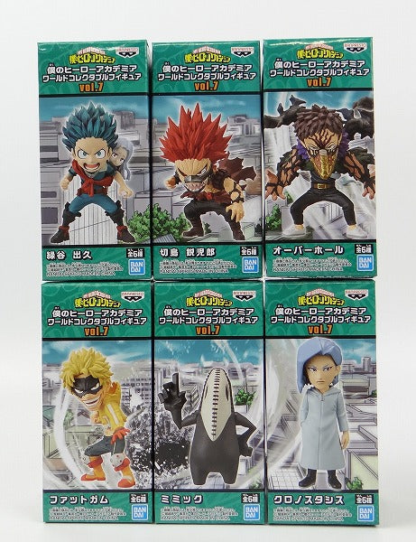 My Hero Academia World Collectable Figure Vol.7 Set of 6, animota