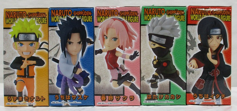 Naruto: Shippuden World Collectable Figure Set of 5 Figures