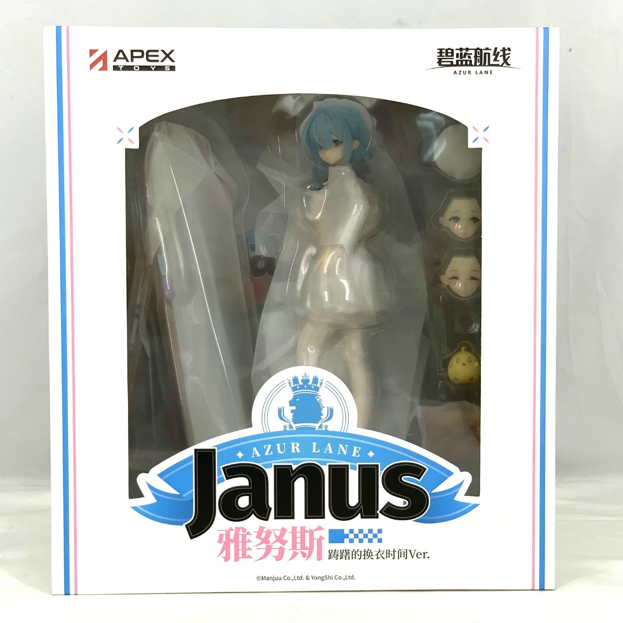 APEX Toys Azur Lane Janus Fitting Love ver. 1/7 PVC Figure, Action & Toy Figures, animota