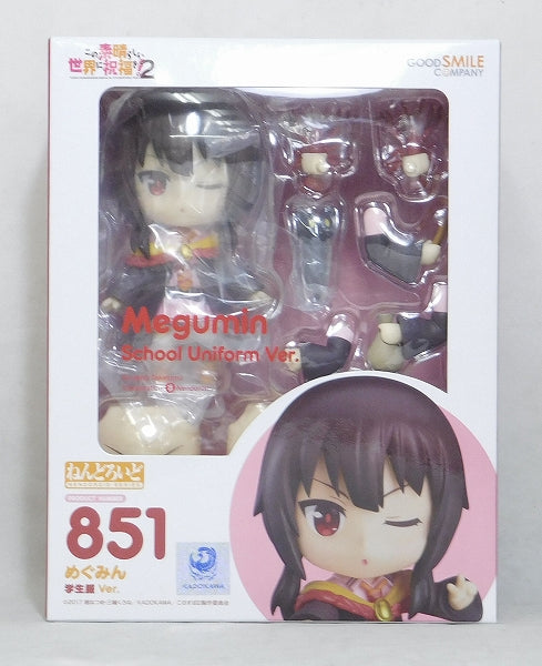 Nendoroid No.851 Megumin School Uniform ver., Action & Toy Figures, animota
