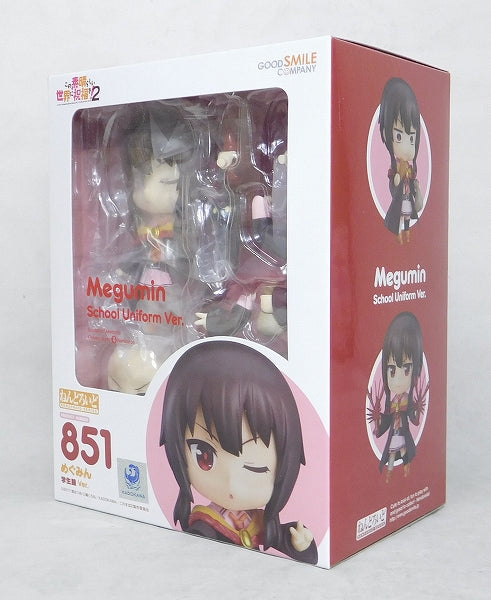 Nendoroid No.851 Megumin School Uniform ver., Action & Toy Figures, animota