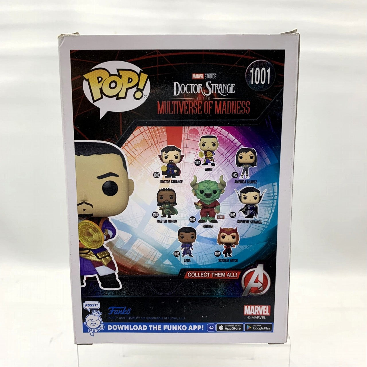 FUNKO POP! Doctor Strange in the Multiverse of Madness 1001 Wong, animota