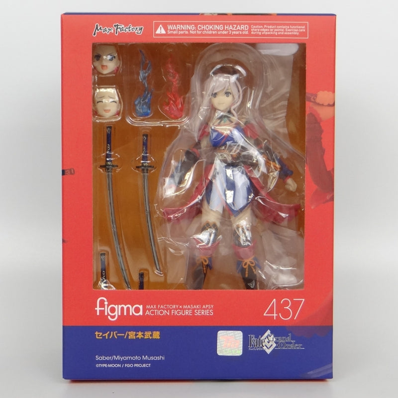 Figma 437 Saber/Miyamoto Musashi, animota