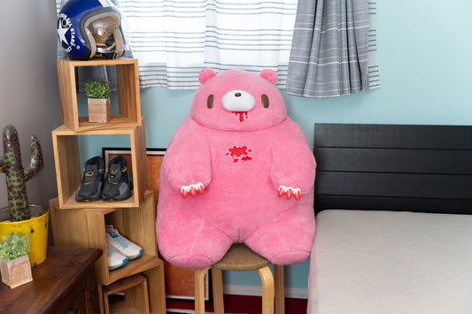 [Made-To-Order]Groomy the mischievous bear oversized plush toy [chubby shape]