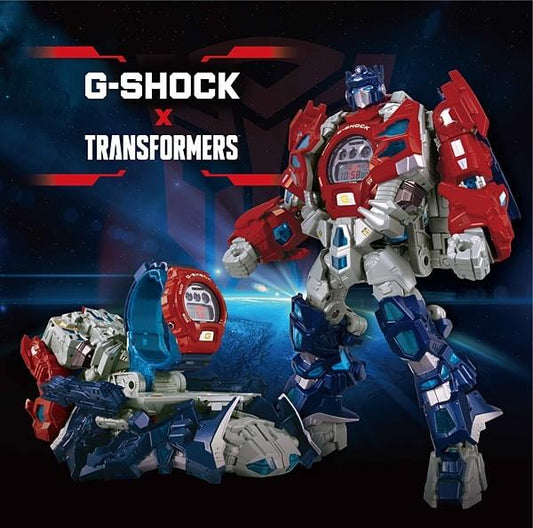 G-SHOCK x Transformers Limited Edition DW6900TF-SET | animota