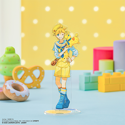 Hatsune Miku × RODY - Clear Stand Kagamine Len [TAITO-kuji Prize E]