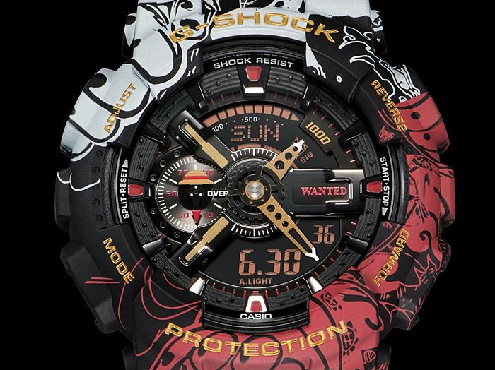 Luffy G Shock Collab One Piece G-SHOCK X ONE PIECE Collaboration