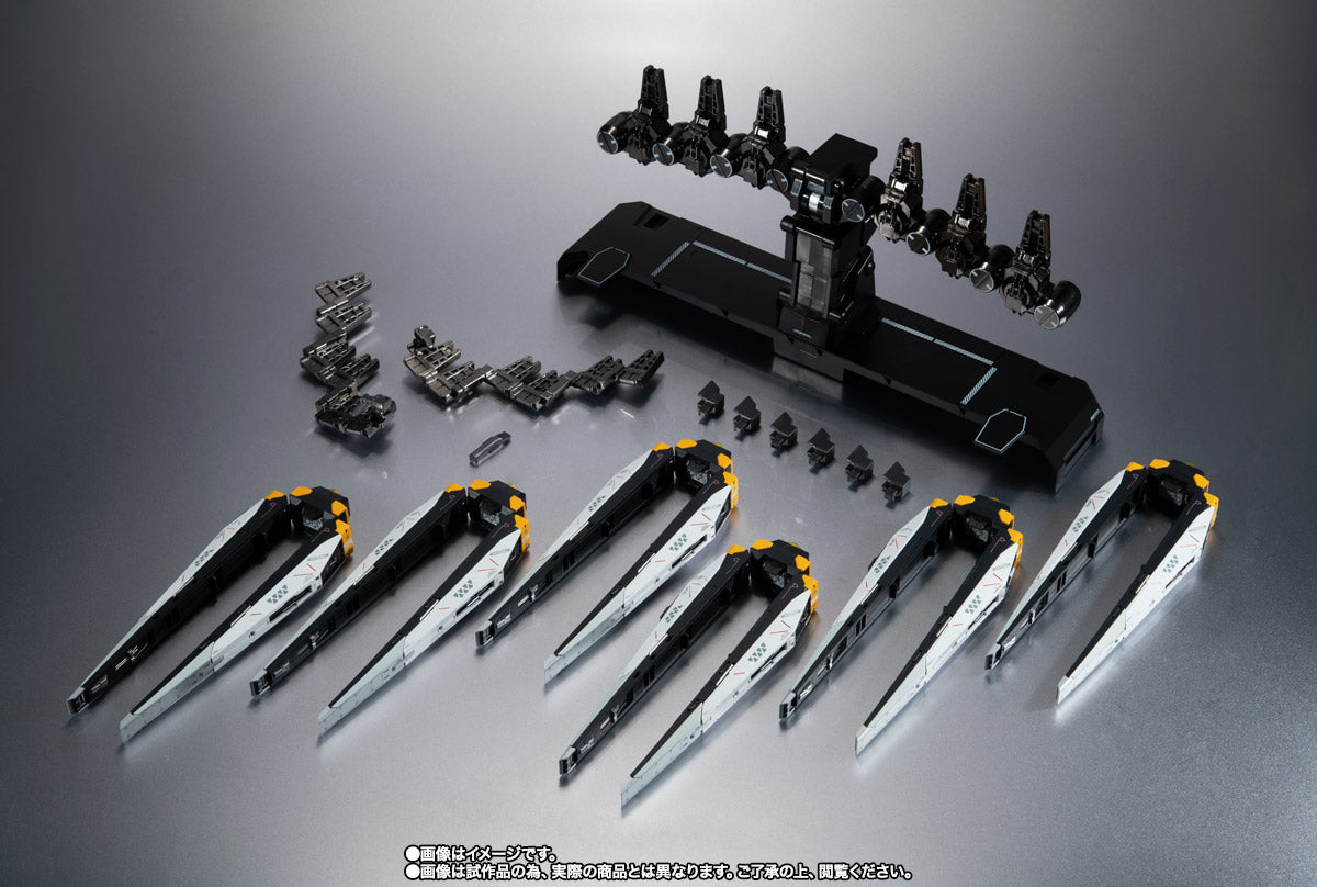 METAL STRUCTURE KAITAI-SHOU-KI RX-93 Nu Gundam Option Parts Fin Funnel, Doll & Action Figure Accessories, animota
