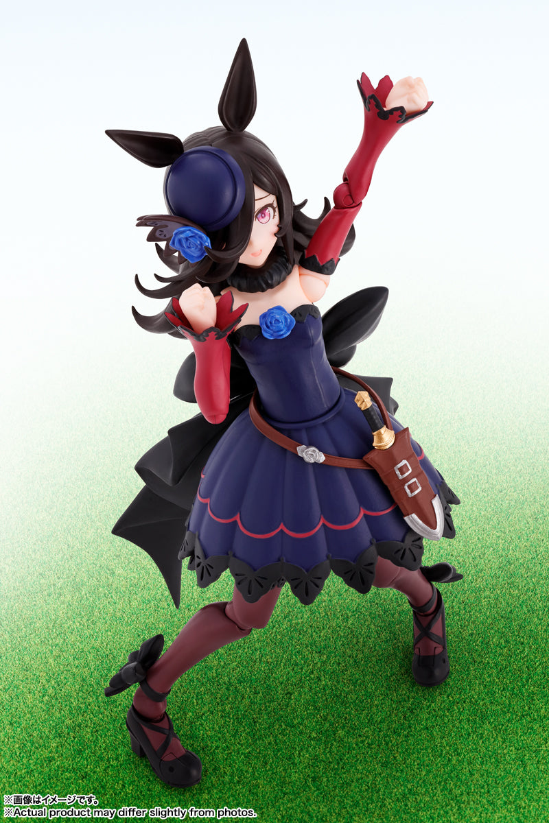 S.H.Figuarts Uma Musume Pretty Derby Rice Shower Special Edition [3rd Anniversary Sleeve Included] (Seven Net Limited Edition), Action & Toy Figures, animota