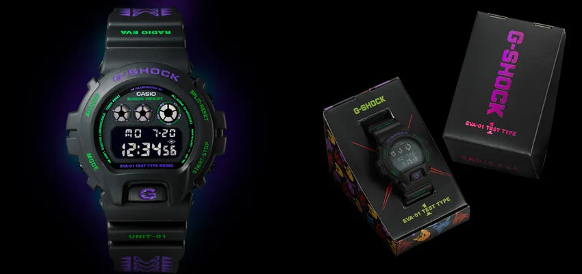 EVANGELION STORE Original Watch - G-SHOCK - DW-6900 feat.RADIO EVA EVANGELION STORE Original Watch - G-SHOCK - DW-6900 feat.RADIO EVA
