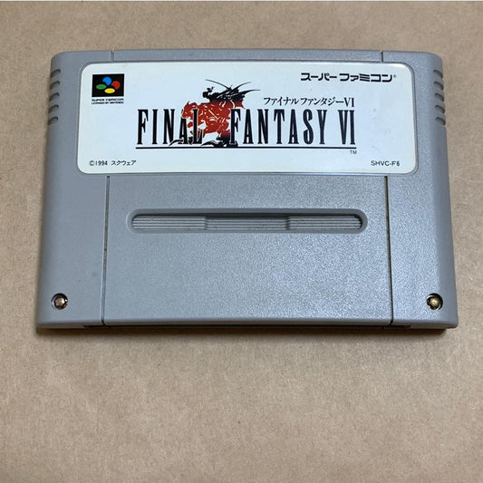 Final Fantasy VI.SUPER Famicom Japanese Version
