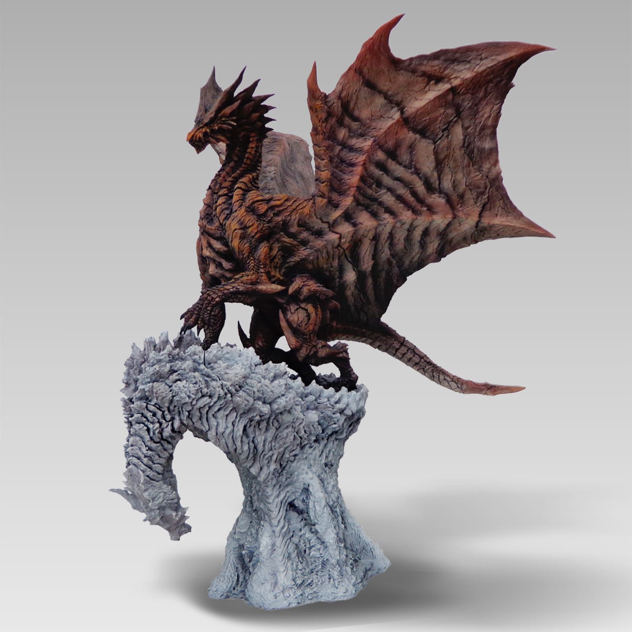 Monster Hunter Capcom Figure Builder Creator's Model Steel Dragon Rusted Kushala Daora, Action & Toy Figures, animota