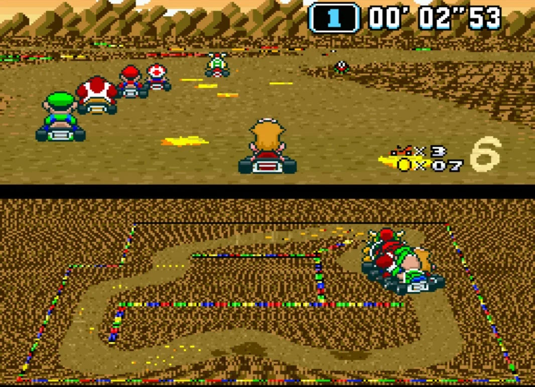 Super Mario Kart.SUPER Famicom Japanese Version