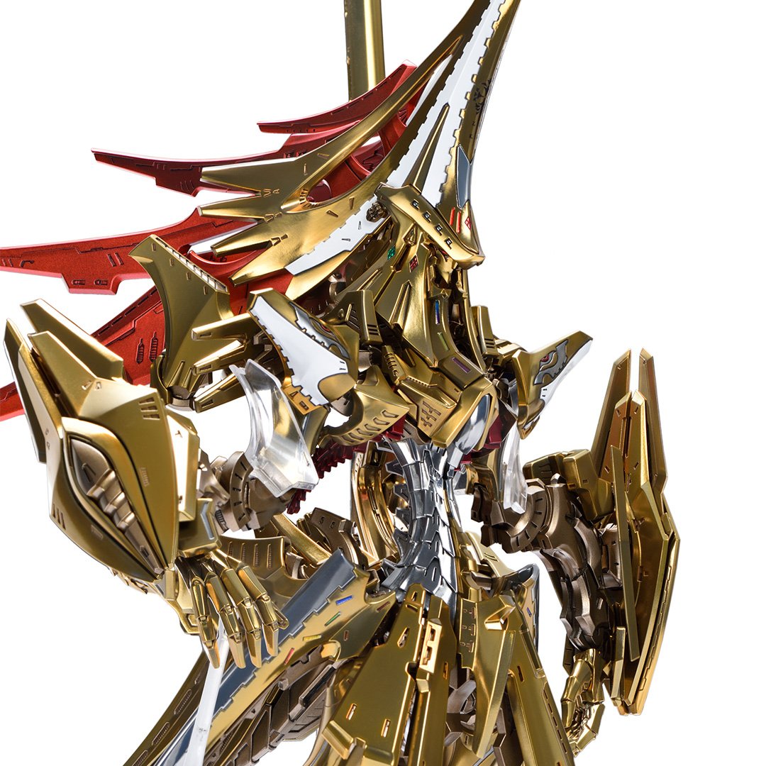 Volks HSGK -The Five Star Stories- Imperial Knight Magna Palace "The Knight of Gold" 1/72 scale High-Spec Garage Kit, Scale Model Kits, animota
