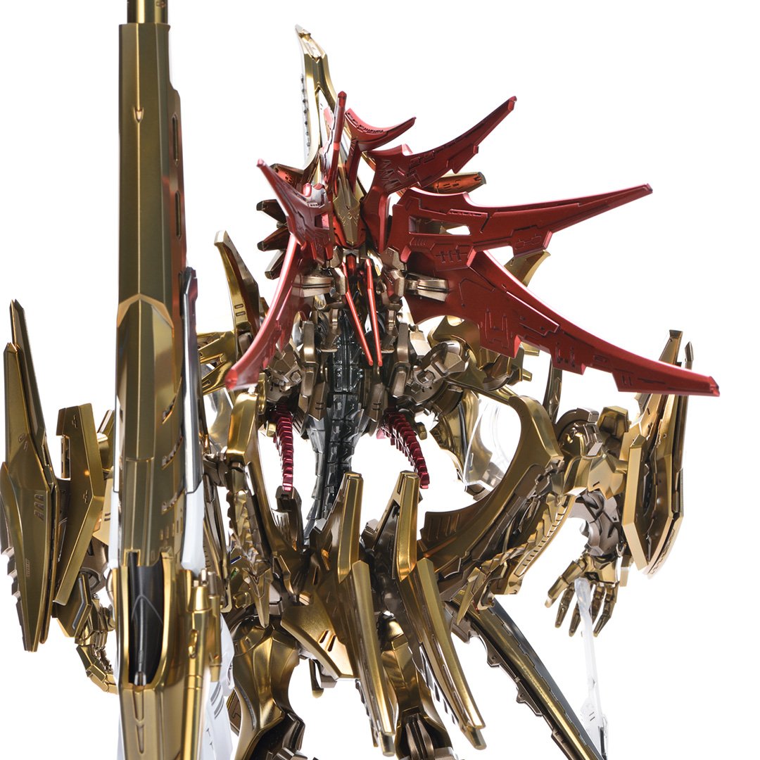 Volks HSGK -The Five Star Stories- Imperial Knight Magna Palace "The Knight of Gold" 1/72 scale High-Spec Garage Kit, Scale Model Kits, animota