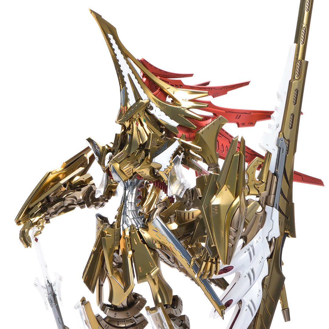 Volks HSGK -The Five Star Stories- Imperial Knight Magna Palace "The Knight of Gold" 1/72 scale High-Spec Garage Kit, Scale Model Kits, animota